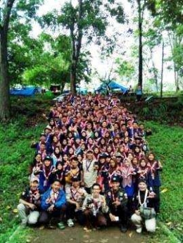 Sebagian peserta Raida Jabar. (Foto: Indonesia Scout Journalist)