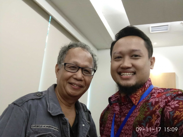 Foto bersama Kenedi Nurhan (dokumen pribadi)