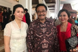 Veronica Tan, Djarot Syaiful Hidayat dan Happy Farida (Dok. Ulin Yusron/Instagram)