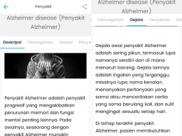 Aplikasi GueSehat menyediakan informasi penyakit dengan penjelasan yang lengkap (dok. pri).