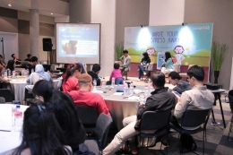 Keramaian Peluncuran Aplikasi GueSehat Pada Acara Kompasiana Nangkring