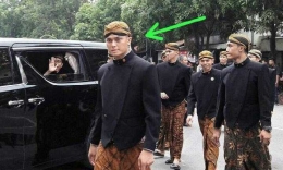 foto anggota paspampres yg menjadi viral (koleksi instagram rembulanlintang)