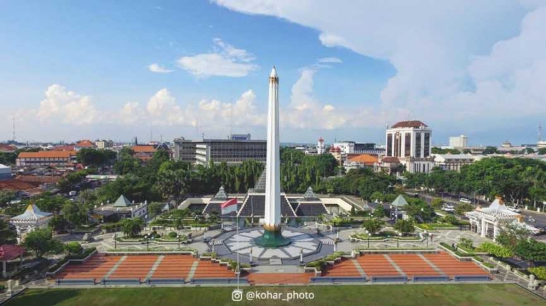 Tugu Pahlawan, penanda Kota Surabaya. Sumber foto: surabayatourism.id