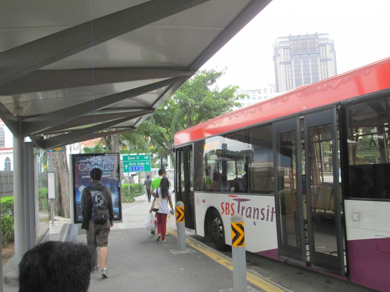 SBS Transit, Bus kota di Singapura (dok pribadi)