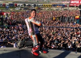 Marc Marquez juara dunia MotoGP 2017 (dok.twitter official MotoGP)
