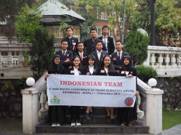 Para Peraih Hadiah Medali Emas , Perak dan Perunggu pelajar Indonesia , di Lomba Penelitian Internasional, Asia Pacific Conference of Young Scientists (APCYS)