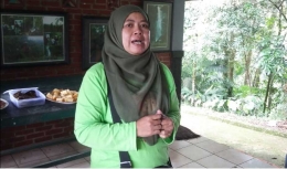Badiah, Kepala Bidang Wilayah Bogor Balai Besar Taman Nasional Gunung Gede Pangarango (dokpri)