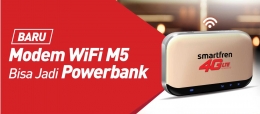 Modem Wifi M5, perangkat terkini untuk menunjung gaya hidup digital (smartfren.com). 