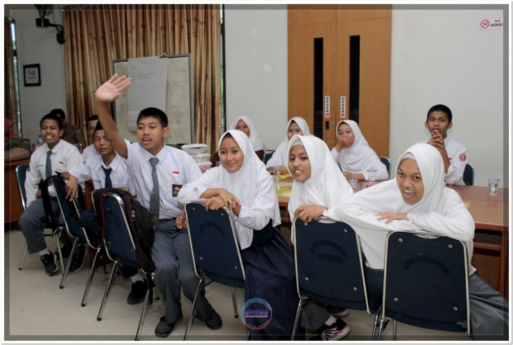Pelajar di Bantaeng ikuti Pelatihan Anak Sebagai Agen Perubahan di Gedung KPN Beringin Bantaeng (13/11).