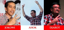 Tiga petinggi Jakarta yang berhasil menciptakan acuan bagi pelayanan publik yang seharusnya dengan ciri pemimpin yang benar-benar menjadi pelayan publik. Sumber: beningpost.com