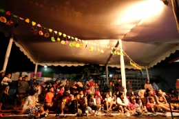 Suasana Festival Kampung Kota oleh Himpunan Mahasiswa Planologi ITB di Kampung Banceuy, Bandung. Sumber : Dokumentasi Pribadi