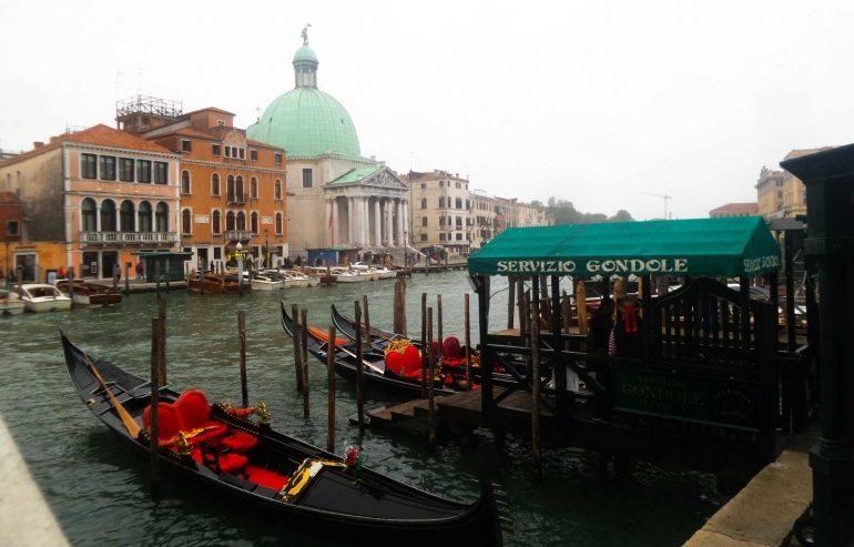 Venice salah satu tempat rentan tenggelam akibat pemanasan global (dok. pribadi) 