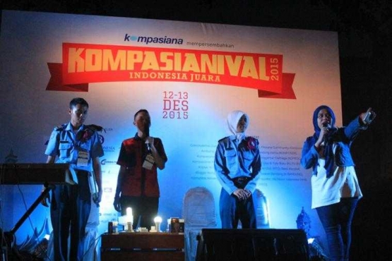 Its Time to Show @ Kompasianival (dok. pribadi)