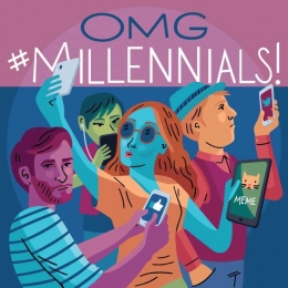 (Ilustrasi Generasi Milenial (Sumber: www.youthmanual.com)