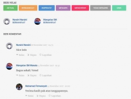 Tanggapan mengenai tulisan