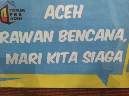 Materi kampanye Forum PRB Aceh