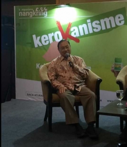 Prof. Dr. Didik Gunawan Tamtomo,dr, PAK, MM, M.Kes. mengupas secara tuntas tentang pengobatan alternatif kerokan.(Dokpri)