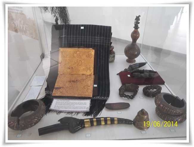 Koleksi Pustaha Laklak dan benda budaya lain (Dokpri)