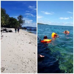 Snorkeling di Bahuluang (pict : Muchtar Adam)