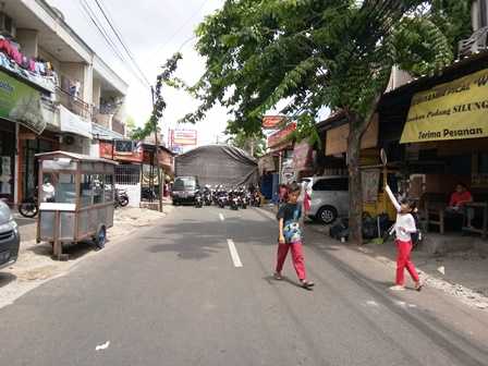 Penutupan Jalan Tanpa Ada Tanda (Dokpri)