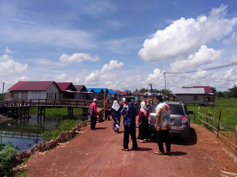 Lokasi Pemukiman Baru Desa Banua Raya, Kec. Bati-Bati