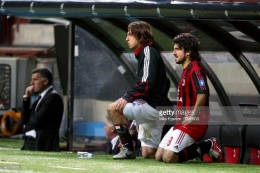 Gattuso dan Pirlo, salah satu duet gelandang hebat yang pernah dilahirkan AC Milan | gettyimages.com