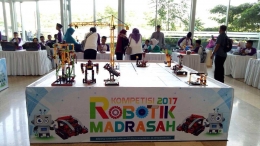 Kompetisi Robotik Madrasah (dok. Pindeskemenag)