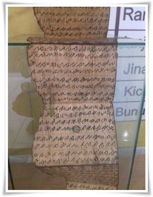 Salah satu naskah Ka-Ga-Nga (Dokpri)