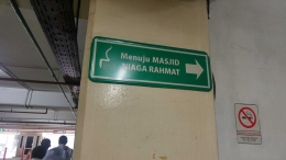 Petunjuk Arah Menuju Masjid Niaga Rahmat
