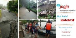 Kompasianer Jogja Peduli Bencana Banjir di Jogja