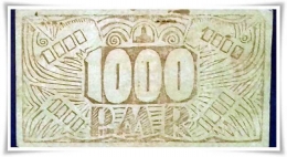 Bagian belakang uang Bengkulu (Dokpri)