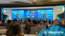 Presiden Joko Widodo membuka acara Kompas 100 CEO Forum