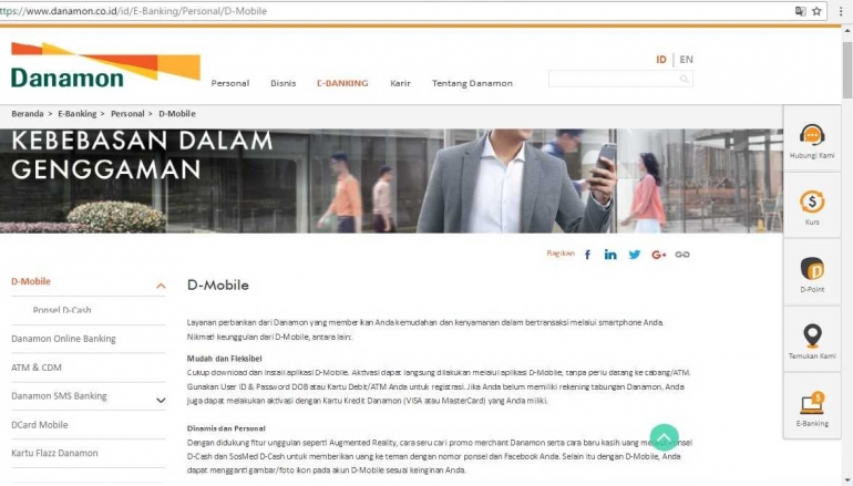 Sumber Gambar : Capture Web danamon.co.id