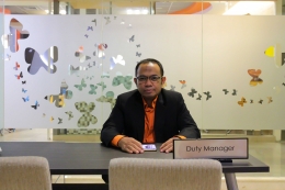 Chef Rudy Hartono selaku Executive Chef Best Western Papilio Surabaya sedang bertugas MOD / dap