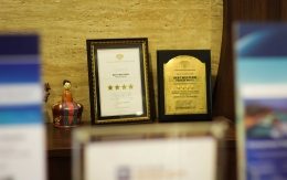 Piagam penghargaan sertifikasi / dap