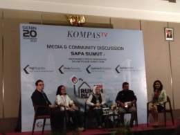 Media dan Community Discussion (dok.pri.)