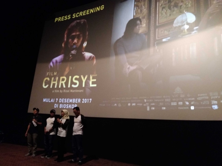 koleksi pribadi:press screening film Chrisye