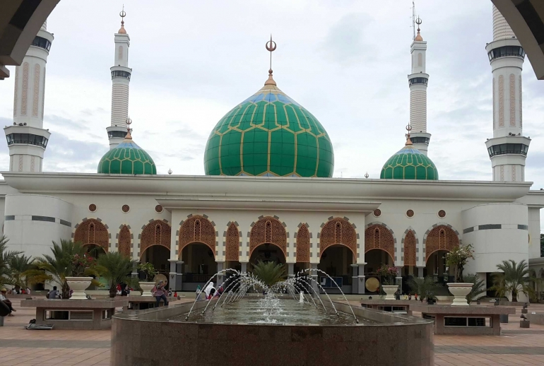 Masjid Agung Rokan Hulu (dok.pri)