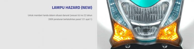 3. Lampu Hazard (New)