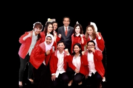 PSI bersama Presiden Jokowi. (Foto:psi.id)