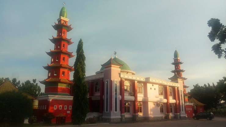 Masjid Al-Islam Muhammad Cheng Ho Palembang. Photo: Panji Haryadi/Gana Islamika