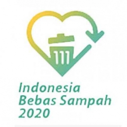 Logo Indonesia Bebas Sampah 2020 (dok.kitabisa)