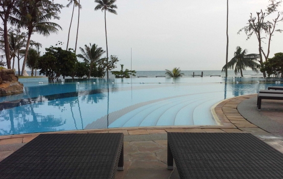 View Pantai di Kawasan Wisata Bintan Resort, Kepri /Dokumentasi Pribadi