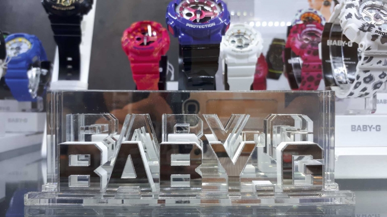 G-SHOCK type Baby G. (Foto: Andrian Habibi)