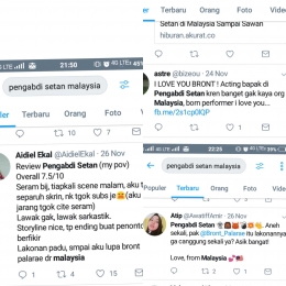 Komentar salut Bront Palarae di film pengabdi setan