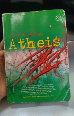 Novel Atheis *Dok. Pribadi