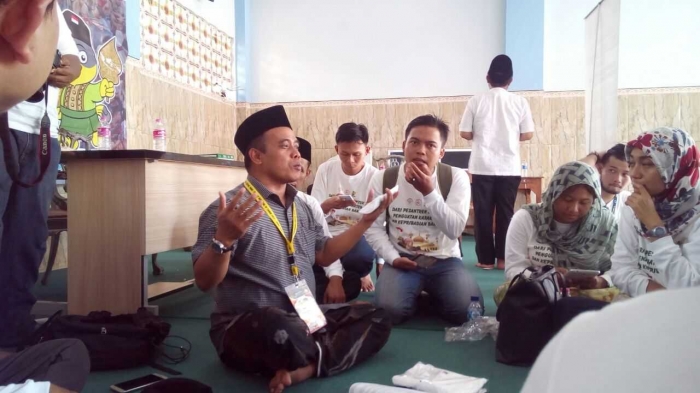 Bapak Muhtadin selaku Humas Direktorat Jendral Pendidikan Islam, Kementerian Agama (dok.Pri)