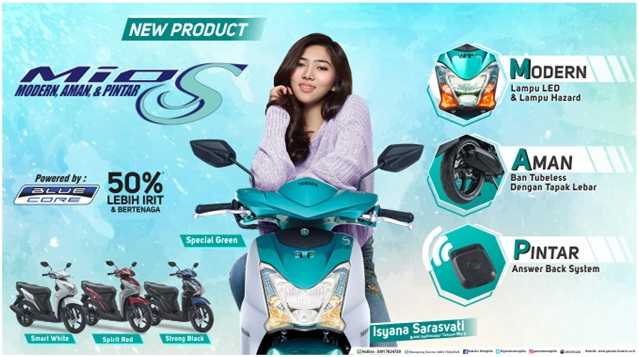 Yamaha Mio S.| Isyana, Tetap dalam Jiwa