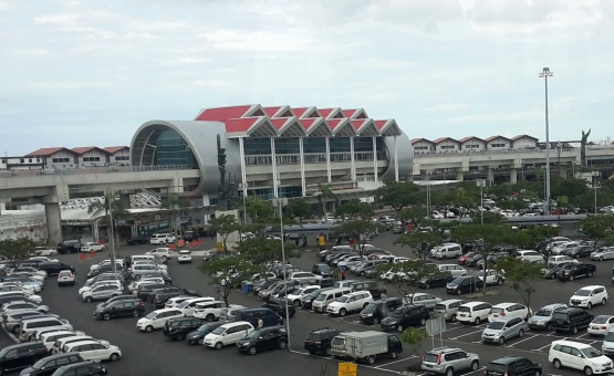 Stasiun terminal 2 dari jendela kalayang (dok pri)