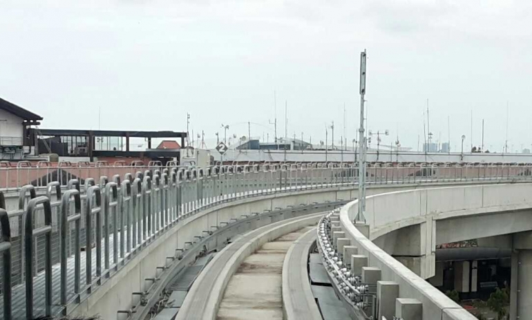 Track kalayang dari terminal 2 ke terminal 3 (dok pri)